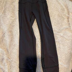 Lululemon Black In Motion 25” leggings